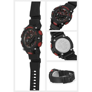 ROOK JAPAN:CASIO G-SHOCK DAY-DATE ANALOG DIGITAL BLACK & RED MEN WATCH GA-2200BNR-1AJF,JDM Watch,Casio G-Shock