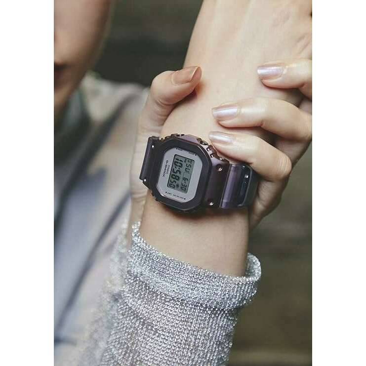 ROOK JAPAN:CASIO G-SHOCK MIDNIGHT FOG SERIES METAL COVERED PURPLE LADIES WATCH GM-S5600MF-6JF,JDM Watch,Casio G-Shock