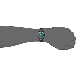 ROOK JAPAN:ALBA FUSION HARDLEX BLACK LEATHER STRAP GREEN DIAL 90'S RETRO UNISEX WATCH AFSK403,Fashion Watch,ALBA