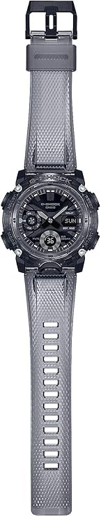 CASIO G-SHOCK SKELETON SERIES ANALOG DIGITAL BLACK & GREY MEN WATCH GA-2000SKE-5AJF