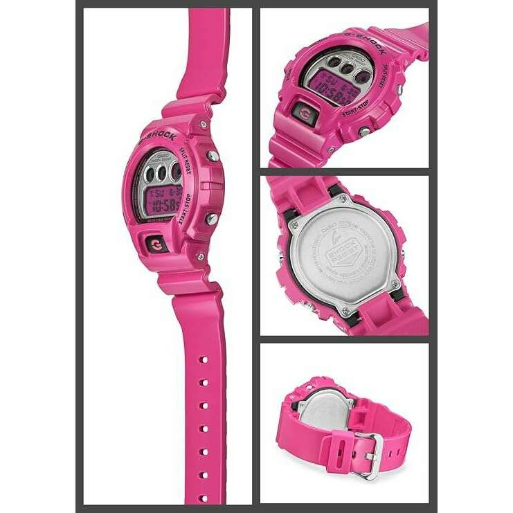 ROOK JAPAN:CASIO G-SHOCK CRAZY COLORS 2024 SHOCKING PINK DIGITAL MEN WATCH DW-6900RCS-4JF,JDM Watch,Casio G-Shock