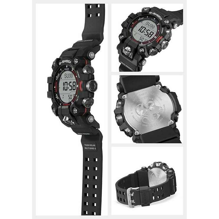 ROOK JAPAN:CASIO G-SHOCK MASTER OF G SERIES MUDMAN DIGITAL BLACK MEN WATCH GW-9500-1JF,JDM Watch,Casio G-Shock