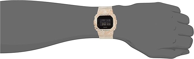 CASIO G-SHOCK EARTH TONED COLOR SERIES DIGITAL BEIGE MEN WATCH DW-5600WM-5JF