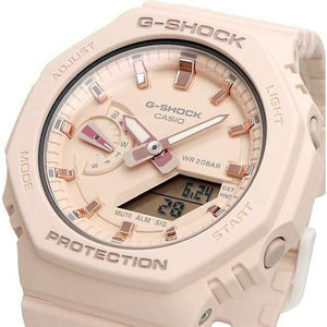 ROOK JAPAN:CASIO G-SHOCK MID-SIZE MODEL PINK BEIGE ANALOG DIGITAL LADIES WATCH GMA-S2100-4A,JDM Watch,Casio G-Shock