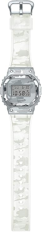 CASIO G-SHOCK SKELETON CAMOUFLAGE SERIES DIGITAL CLEAR MEN WATCH GM-5600SCM-1JF