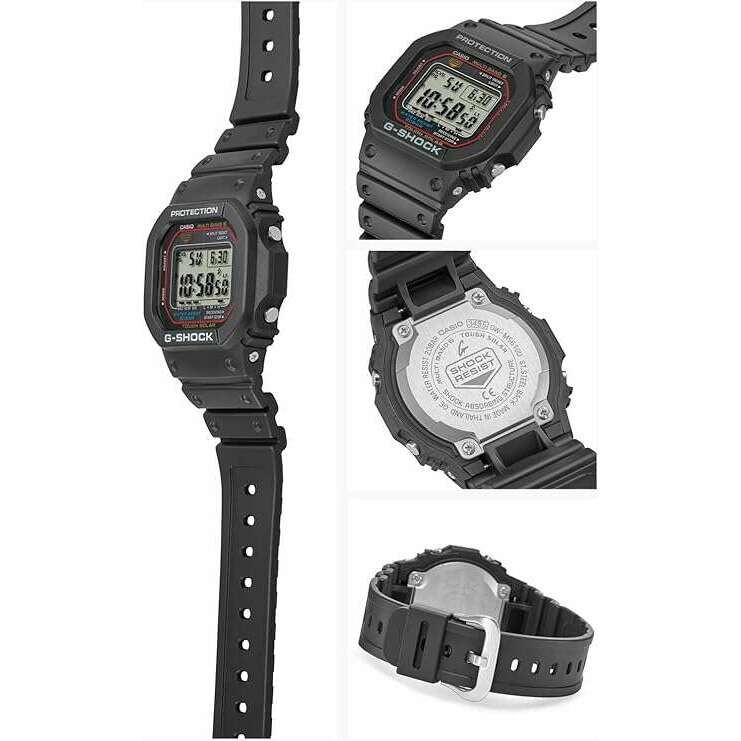 ROOK JAPAN:CASIO G-SHOCK SOLAR SUPER ILLUMINATOR BLACK STRAP DIGITAL DIAL MEN WATCH GW-M5610U-1JF,JDM Watch,Casio G-Shock