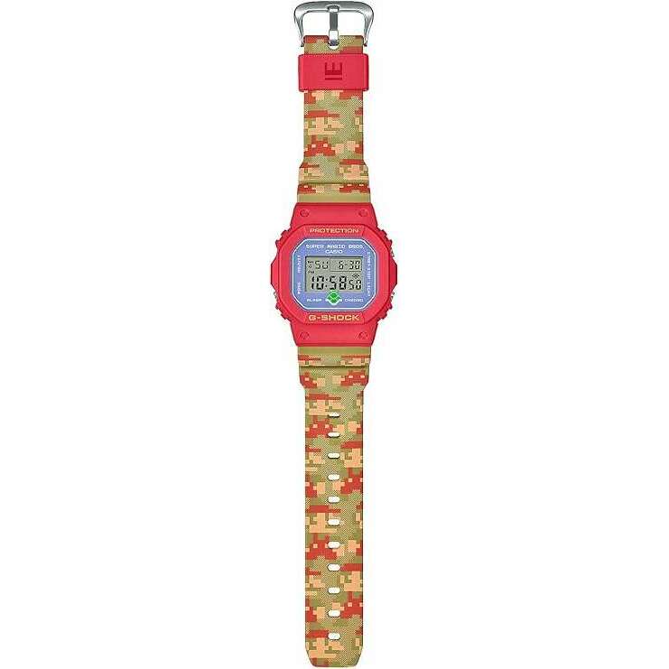 ROOK JAPAN:CASIO G-SHOCK SUPER MARIO BROTHERS COLLAB MODEL MULTICOLORED MEN WATCH DW-5600SMB-4JR,JDM Watch,Casio G-Shock