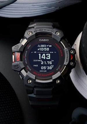 CASIO G-SHOCK G-SQUAD SOLAR DARK GREY DIGITAL MEN WATCH GBD-H1000-8JR