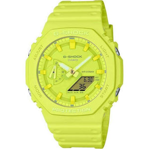 ROOK JAPAN:CASIO G-SHOCK TONE ON TONE SERIES ANALOG DIGITAL DIAL VOLT YELLOW MEN WATCH GA-2100-9A9JF,JDM Watch,Casio G-Shock