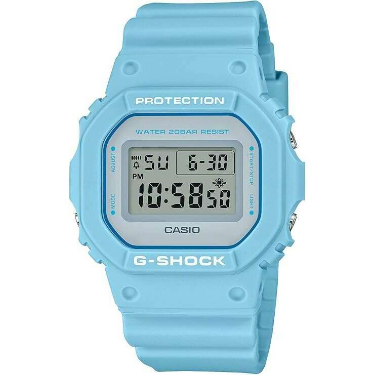 ROOK JAPAN:CASIO G-SHOCK SPRING COLOR SERIES DIGITAL BLUE MEN WATCH DW-5600SC-2JF,JDM Watch,Casio G-Shock