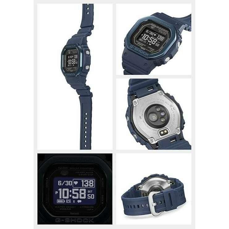 ROOK JAPAN:CASIO G-SHOCK G-SQUAD CARDIOMETER BLUETOOTH BLUE DIGITAL MEN WATCH DW-H5600MB-2JR,JDM Watch,Casio G-Shock