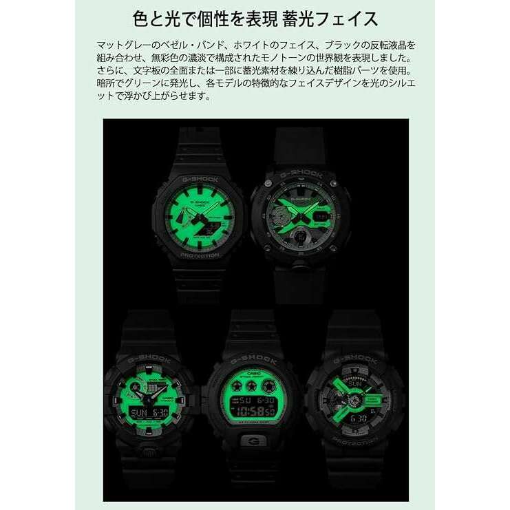 ROOK JAPAN:CASIO G-SHOCK HIDDEN GLOW SERIES LIMITED MODEL DIGITAL GREY MEN WATCH DW-6900HD-8JF,JDM Watch,Casio G-Shock