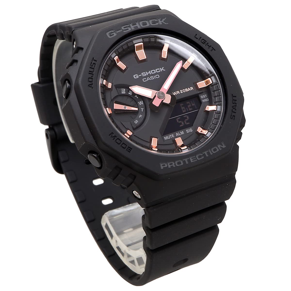 CASIO G-SHOCK オクタゴンデザイン GMA-S2100-1A メンズ レディース [並行輸入品]