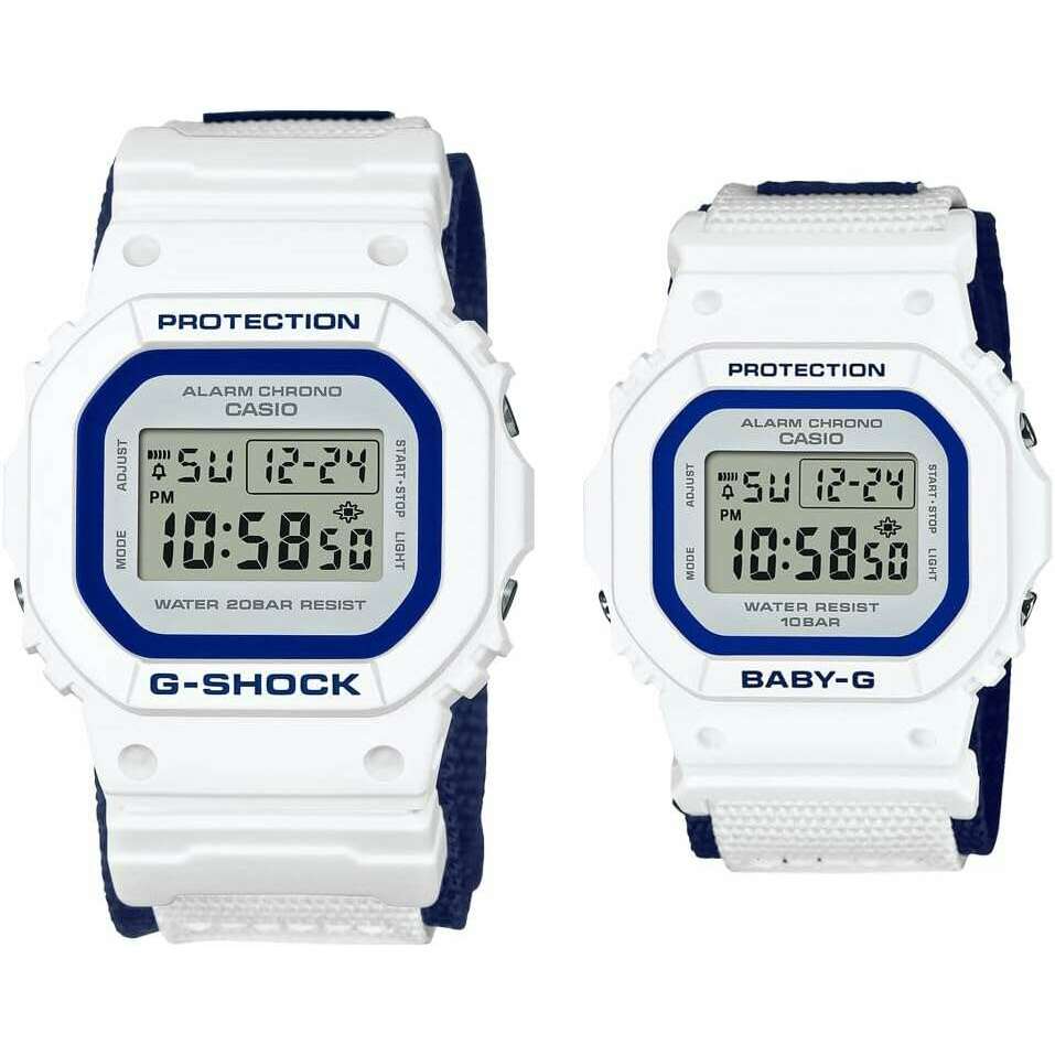 ROOK JAPAN:CASIO G-SHOCK G PRESENTS LOVER'S COLLECTION 2023 WHITE PAIR WATCH LOV-23A-7JR,JDM Watch,Casio G-Shock