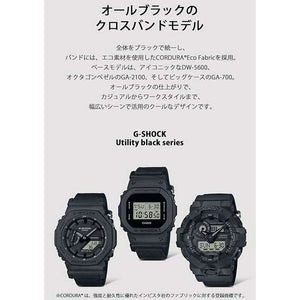 ROOK JAPAN:CASIO G-SHOCK UTILITY BLACK SERIES CORDURA ECO FABRIC STRAP MEN WATCH GA-2100BCE-1AJF,JDM Watch,Casio G-Shock