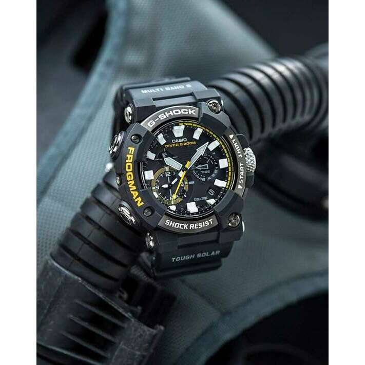 ROOK JAPAN:CASIO G-SHOCK DIVER'S WATCH FROGMAN CARBON CORE GUARD BLACK MEN WATCH GWF-A1000-1AJF,JDM Watch,Casio G-Shock