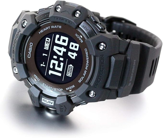 CASIO G-SHOCK G-SQUAD BLACK DIGITAL MEN WATCH GBD-H1000-1JR