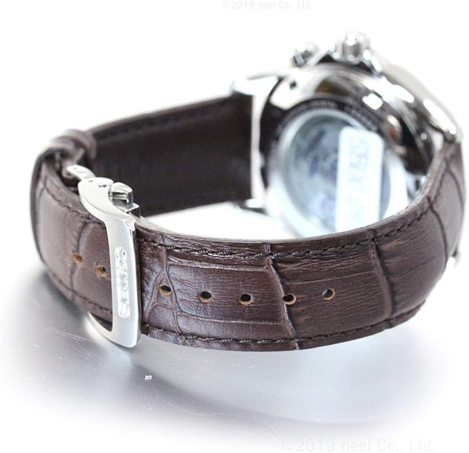 SEIKO PROSPEX ALPINIST MECHANICAL AUTOMATIC LEATHER BELT BROWN & GREEN MEN WATCH SBDC091