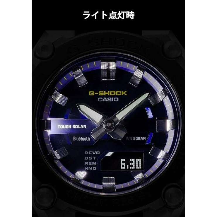 ROOK JAPAN:CASIO G-SHOCK G-STEEL BLUETOOTH SOLAR BLACK & NAVY BLUE MEN WATCH GST-B600A-1A6JF,JDM Watch,Casio G-Shock