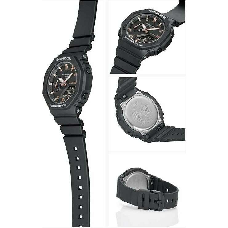 ROOK JAPAN:CASIO G-SHOCK DAY-DATE MID-SIZE MODEL RUBBER STRAP BLACK UNISEX WATCH GMA-S2100-1AJF,JDM Watch,Casio G-Shock