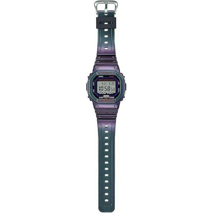 ROOK JAPAN:CASIO G-SHOCK BLUETOOTH DAY-DATE DIGITAL DIAL PURPLE & GREEN MEN WATCH DW-B5600AH-6JF,JDM Watch,Casio G-Shock