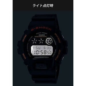 ROOK JAPAN:CASIO G-SHOCK DAY-DATE DIGITAL DIAL RESIN STRAP BLACK & ORANGE MEN WATCH DW-6900UB-9JF,JDM Watch,Casio G-Shock