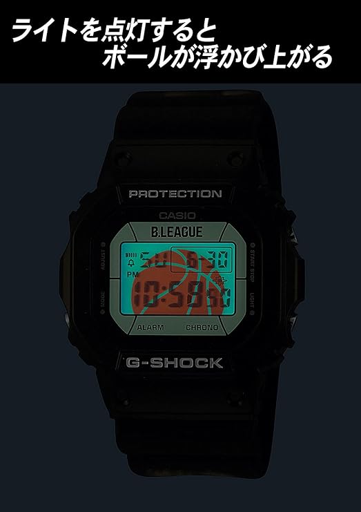 CASIO G-SHOCK B.LEAGUE COLLABORATION MODEL BLACK DIGITAL MEN WATCH DW-5600BLG21-1JR