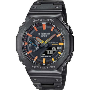 ROOK JAPAN:CASIO G-SHOCK FULL METAL BLACK & ORANGE YELLOW BLUE MEN WATCH GM-B2100BPC-1AJF,JDM Watch,Casio G-Shock