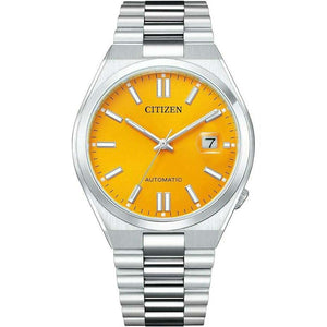 ROOK JAPAN:CITIZEN TSUYOSA COLLECTION MECHANICAL AUTOMATIC SILVER & YELLOW MEN WATCH NJ0150-81Z,JDM Watch,Citizen Collection