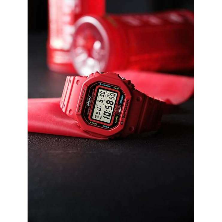 ROOK JAPAN:CASIO G-SHOCK ENERGY PACK RED RUBBER STRAP DIGITAL DIAL MEN WATCH DW-5600EP-4JF,JDM Watch,Casio G-Shock