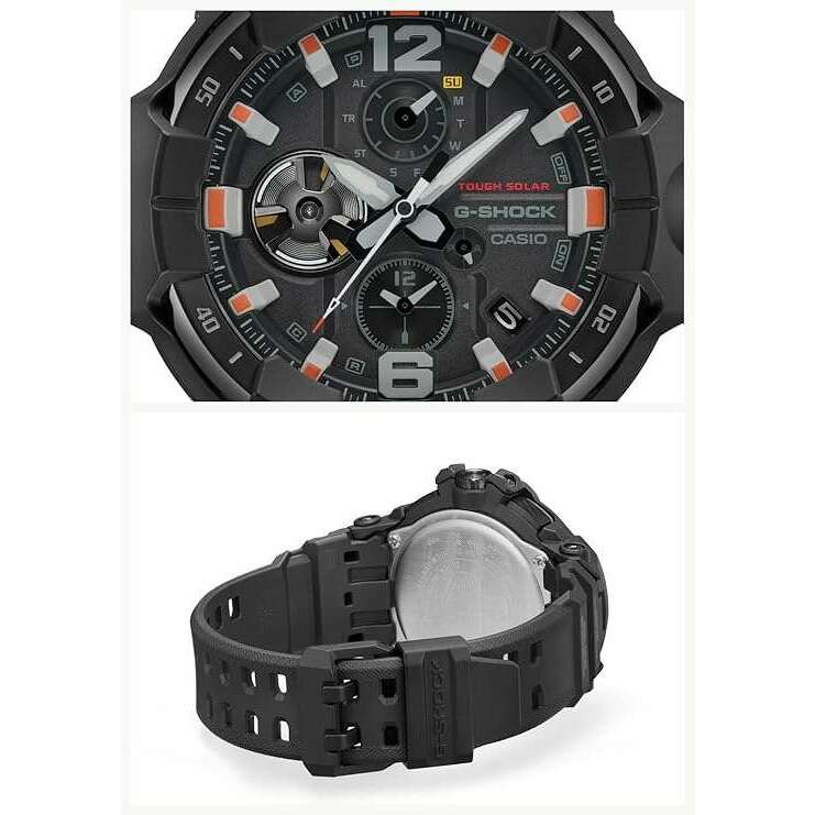 ROOK JAPAN:CASIO G-SHOCK GRAVITYMASTER BLUETOOTH SOLAR ANALOG BLACK MEN WATCH GR-B300EC-1AJF,JDM Watch,Casio G-Shock