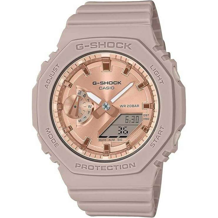 ROOK JAPAN:CASIO G-SHOCK MID-SIZE MODEL PINK BEIGE & GOLD LADIES WATCH GMA-S2100MD-4AJF,JDM Watch,Casio G-Shock