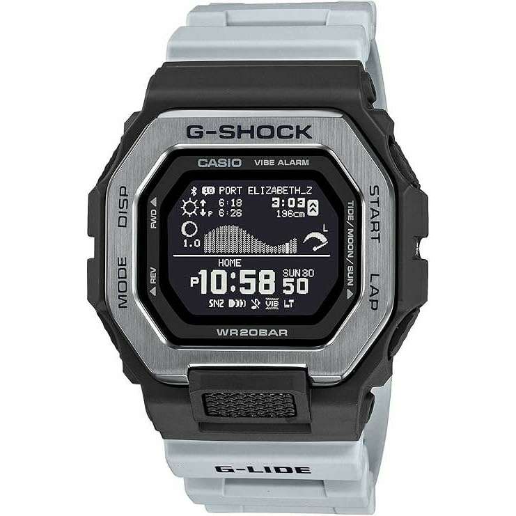 ROOK JAPAN:CASIO G-SHOCK G-LIDE BLUETOOTH DIGITAL DIAL BLACK & GREY MEN WATCH GBX-100TT-8JF,JDM Watch,Casio G-Shock