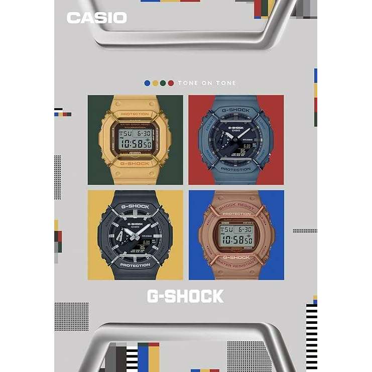 ROOK JAPAN:CASIO G-SHOCK TONE ON TONE SERIES ANALOG DIGITAL BLUE MEN WATCH GA-2100PT-2AJF,JDM Watch,Casio G-Shock