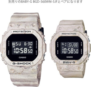 CASIO G-SHOCK EARTH TONED COLOR SERIES DIGITAL BEIGE MEN WATCH DW-5600WM-5JF