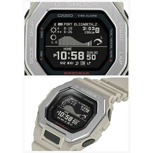 ROOK JAPAN:CASIO G-SHOCK G-LIDE BLUETOOTH DIGITAL DIAL BEIGE MEN WATCH GBX-100-8JF,JDM Watch,Casio G-Shock