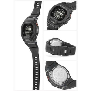 ROOK JAPAN:CASIO G-SHOCK DAY-DATE ALL BLACK RESIN STRAP DIGITAL DIAL MEN WATCH GBD-200-1JF,JDM Watch,Casio G-Shock