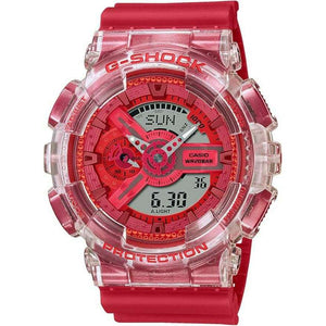 ROOK JAPAN:CASIO G-SHOCK LUCKY DROP SERIES LIMITED MODEL RED MEN WATCH GA-110GL-4AJR,JDM Watch,Casio G-Shock