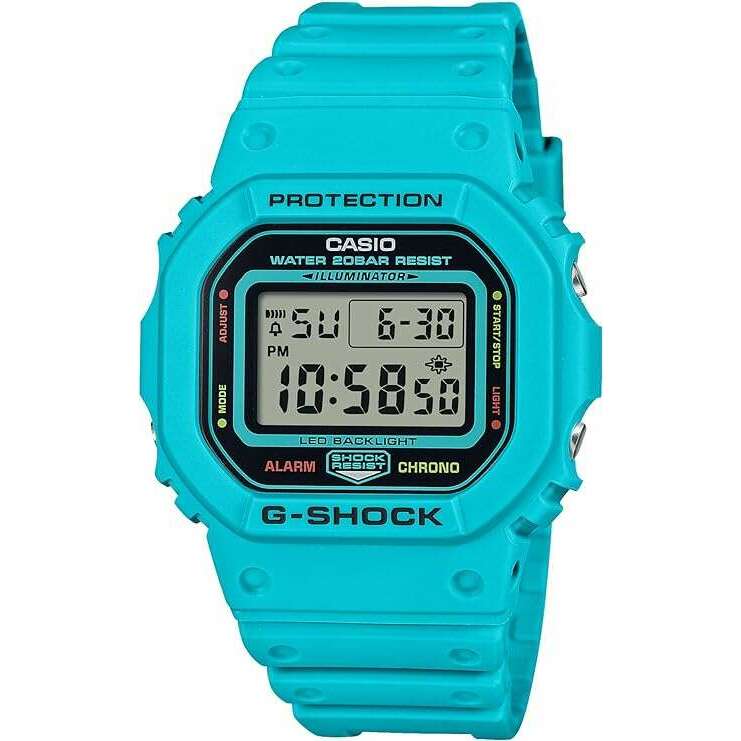 ROOK JAPAN:CASIO G-SHOCK ENERGY PACK BLUE RUBBER STRAP DIGITAL DIAL MEN WATCH DW-5600EP-2JF,JDM Watch,Casio G-Shock