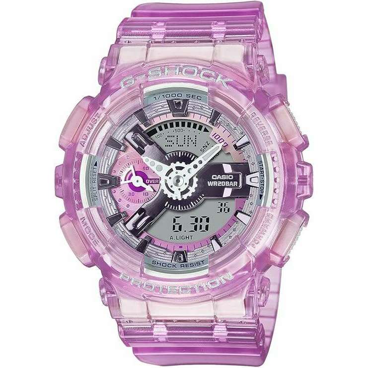 ROOK JAPAN:CASIO G-SHOCK WEB-EXCLUSIVE ANALOG DIGITAL PINK LADIES WATCH GMA-S110VW-4AJF,JDM Watch,Casio G-Shock