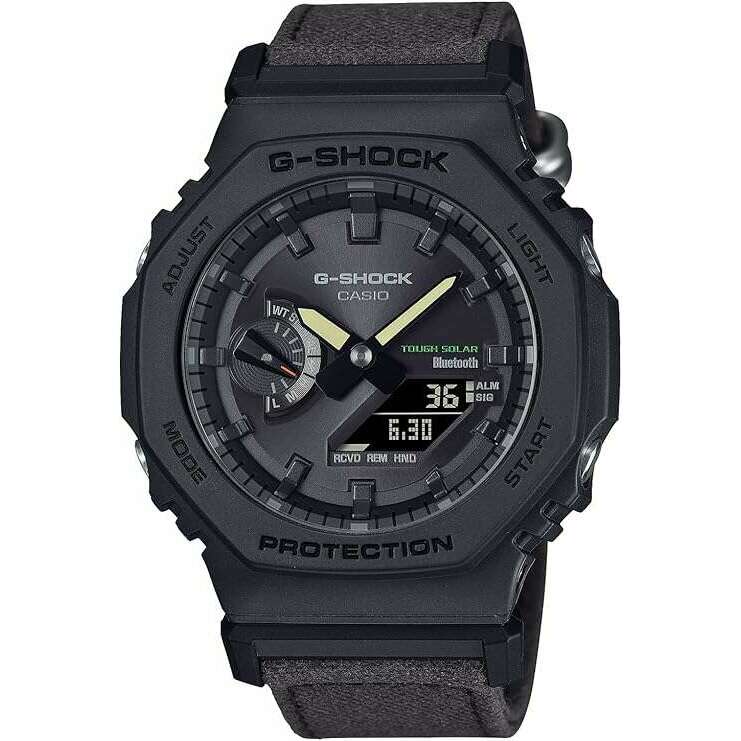 ROOK JAPAN:CASIO G-SHOCK WEB-EXCLUSIVE BLUETOOTH FABRIC STRAP DARK BROWN MEN WATCH GA-B2100CT-1A5JF,JDM Watch,Casio G-Shock