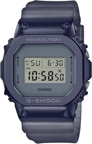 CASIO G-SHOCK MIDNIGHT FOG SERIES METAL COVERED DIGITAL BLUE MEN WATCH GM-5600MF-2JF