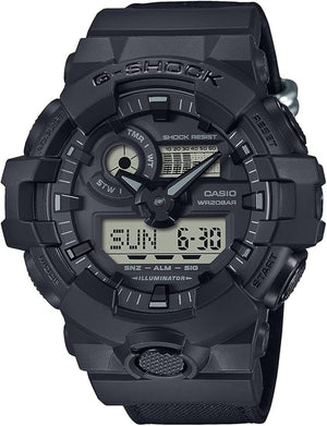 CASIO G-SHOCK UTILITY BLACK SERIES CORDURA ECO FABRIC STRAP MEN WATCH GA-700BCE-1AJF