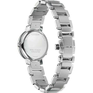 ROOK JAPAN:CITIZEN L ECO-DRIVE ROUND COLLECTION SILVER STRAP PEARLY DIAL LADIES WATCH EW5586-86Y,JDM Watch,Citizen L