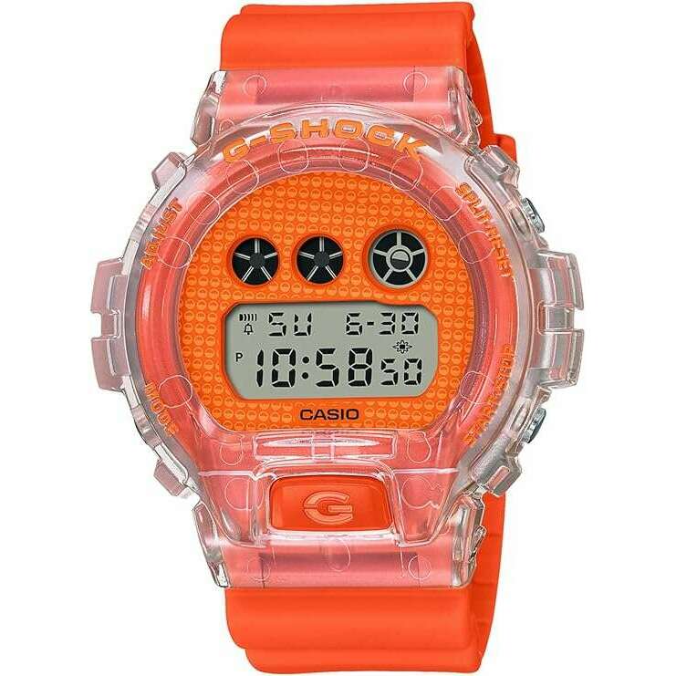 ROOK JAPAN:CASIO G-SHOCK LUCKY DROP SERIES LIMITED MODEL ORANGE MEN WATCH DW-6900GL-4JR,JDM Watch,Casio G-Shock