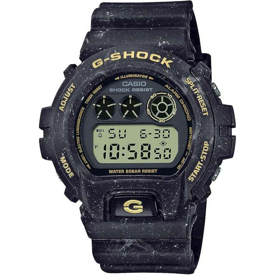 ROOK JAPAN:CASIO G-SHOCK LIMITED MODEL DIGITAL BLACK MEN WATCH DW-6900WS-1JF,JDM Watch,Casio G-Shock