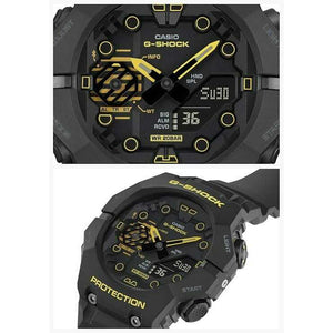 ROOK JAPAN:CASIO G-SHOCK CAUTION YELLOW SERIES BLUETOOTH BLACK & YELLOW MEN WATCH GA-B001CY-1AJF,JDM Watch,Casio G-Shock