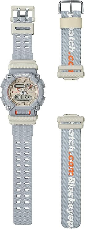 CASIO G-SHOCK THE BLACK EYE PATCH COLLABORATION MODEL GREY MEN WATCH GA-900BEP-8AJR