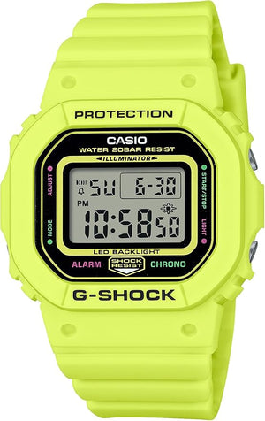 CASIO G-SHOCK ENERGY PACK YELLOW DIGITAL LADIES WATCH GMD-S5600EP-9JF