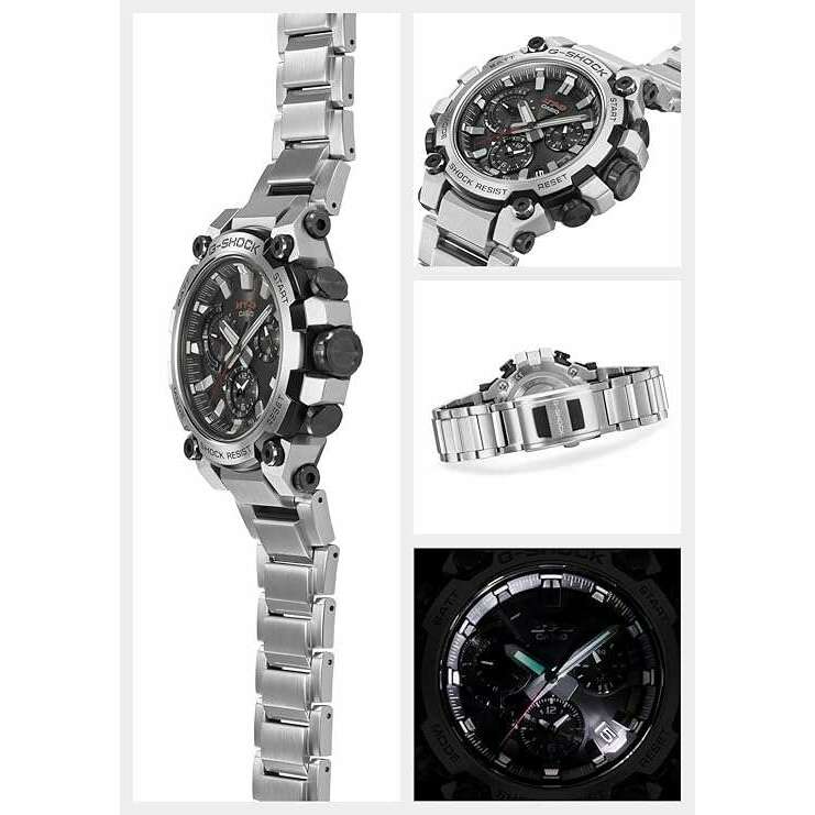 ROOK JAPAN:CASIO G-SHOCK MT-G BLUETOOTH RADIO SOLAR SILVER MEN WATCH MTG-B3000D-1AJF,JDM Watch,Casio G-Shock